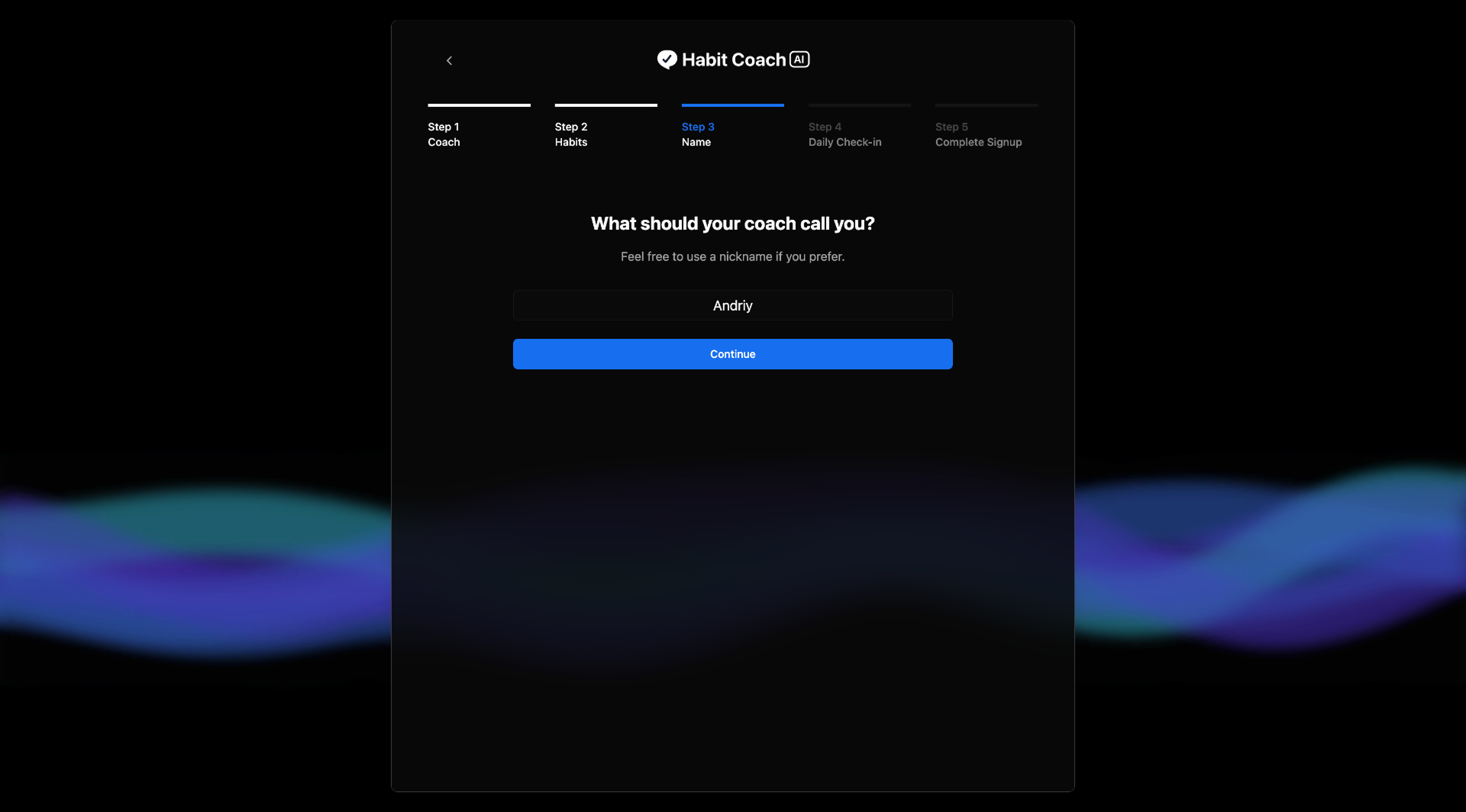 Revised flow screen 3